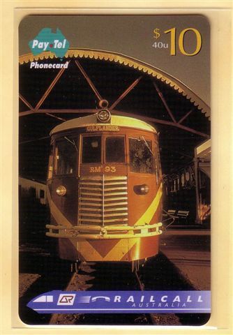 LOCOMOTIVES - Australia MINT SET Of 2. Cards In Folder * Train Tren Zug Treno Railway Chemin De Fer Eisenbahn Locomotive - Australie