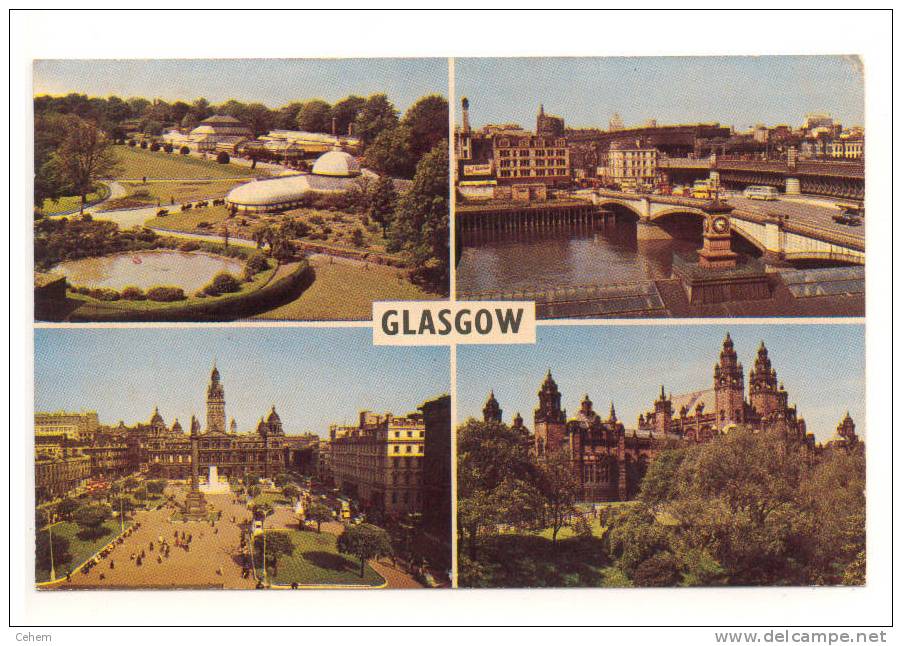 SCOTTLAND ECOSSE GLASGOW MULTIVUES PLC35268 - Lanarkshire / Glasgow