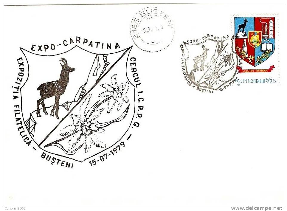 Romania / Special Cover With Special Cancellation /expo Carpatina - Nature