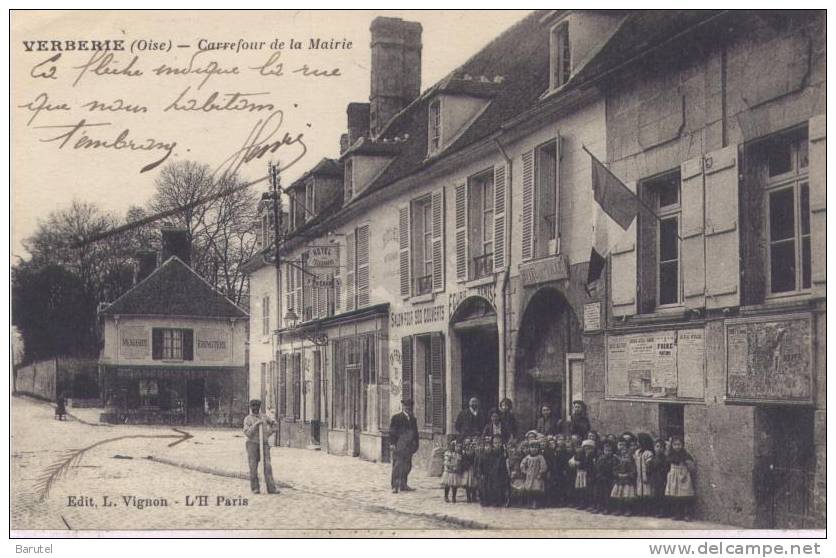 VERBERIE - Carrefour De La Mairie - Verberie