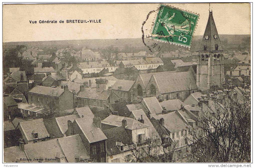 BRETEUIL-VILLE-VUE GENERALE. - Breteuil
