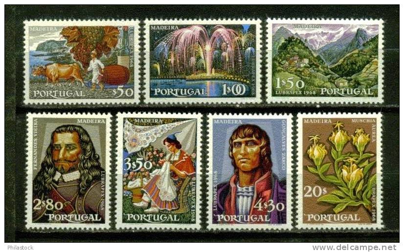 PORTUGAL  N° 1041 A 1047 ** - Unused Stamps