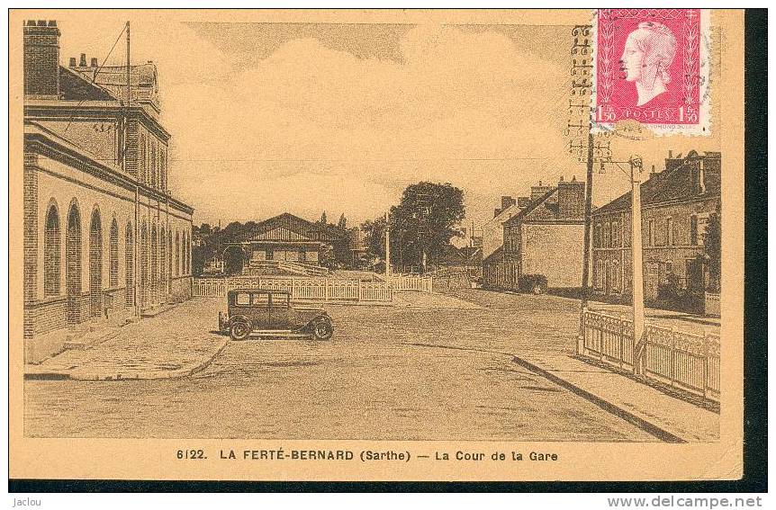 LA FERTE SAINT BERNARD COUR DE LA GARE REF 4846 - La Ferte Bernard