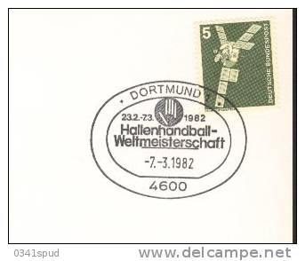 1982 Allemagne  Handball Pallamano - Handbal