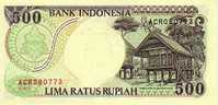 INDONESIA- 500 Rupiah 1992  - X 10 Pieces UNC - Indonesië