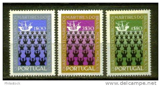 PORTUGAL  N° 1129 A 1131 ** - Unused Stamps