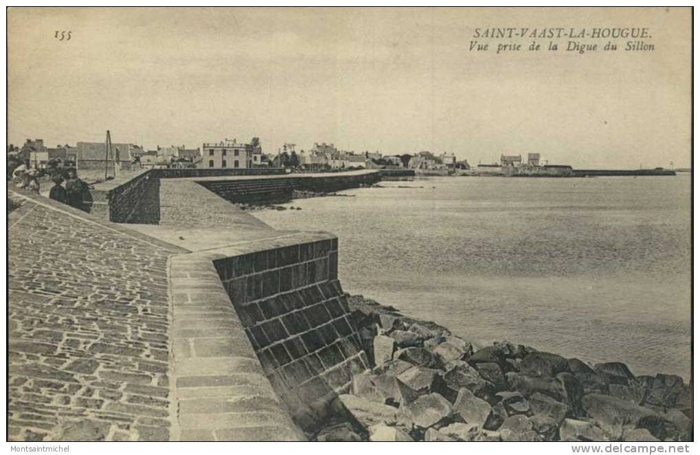 Saint-Vaast-la-Hougue Manche 50. Vue Prise De La Digue Du Sillon. - Saint Vaast La Hougue