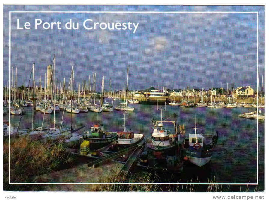 Carte Postale 56.  Arzon - Port-Navalo  Presqu'ile De Rhuys  Port De Crouesty Trés  Beau Plan - Arzon