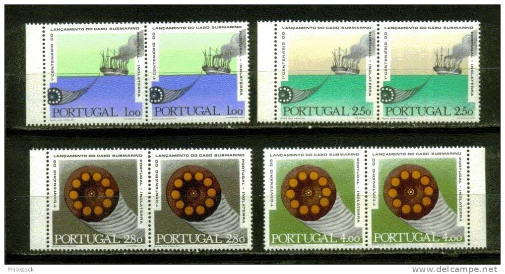 PORTUGAL N° 1093 A 1096 ** Paires - Neufs