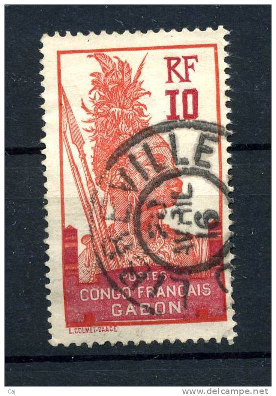 Gabon  :  Yv  37  (o)     ,  N3 - Used Stamps