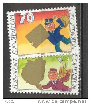 Liechtenstein    1198/1199    * *  TB - Unused Stamps