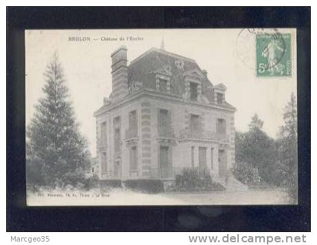 24303 Brulon Château De L'enclos édit.housseau   Belle Carte - Brulon