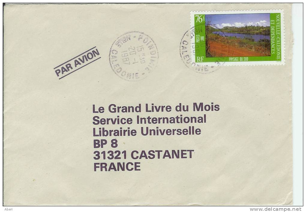 2593  POINDIMIE - Nlle CALEDONIE - Lettres & Documents