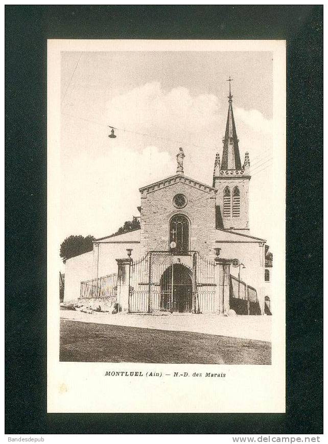 Montluel (AIN 01) - Eglise Notre Dame Des Marais ( Ed. DALMAS ) - Montluel