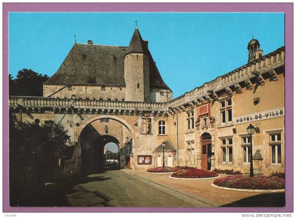 JONZAC  -  L´Hôtel De Ville Et Le Château (XIIe Et XIIIe Siècles) - Jonzac