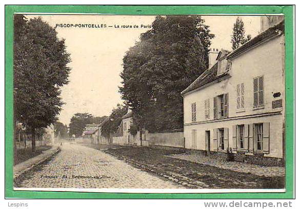 PISCOP-PONTCELLES -- La Route De Paris - Pontcelles