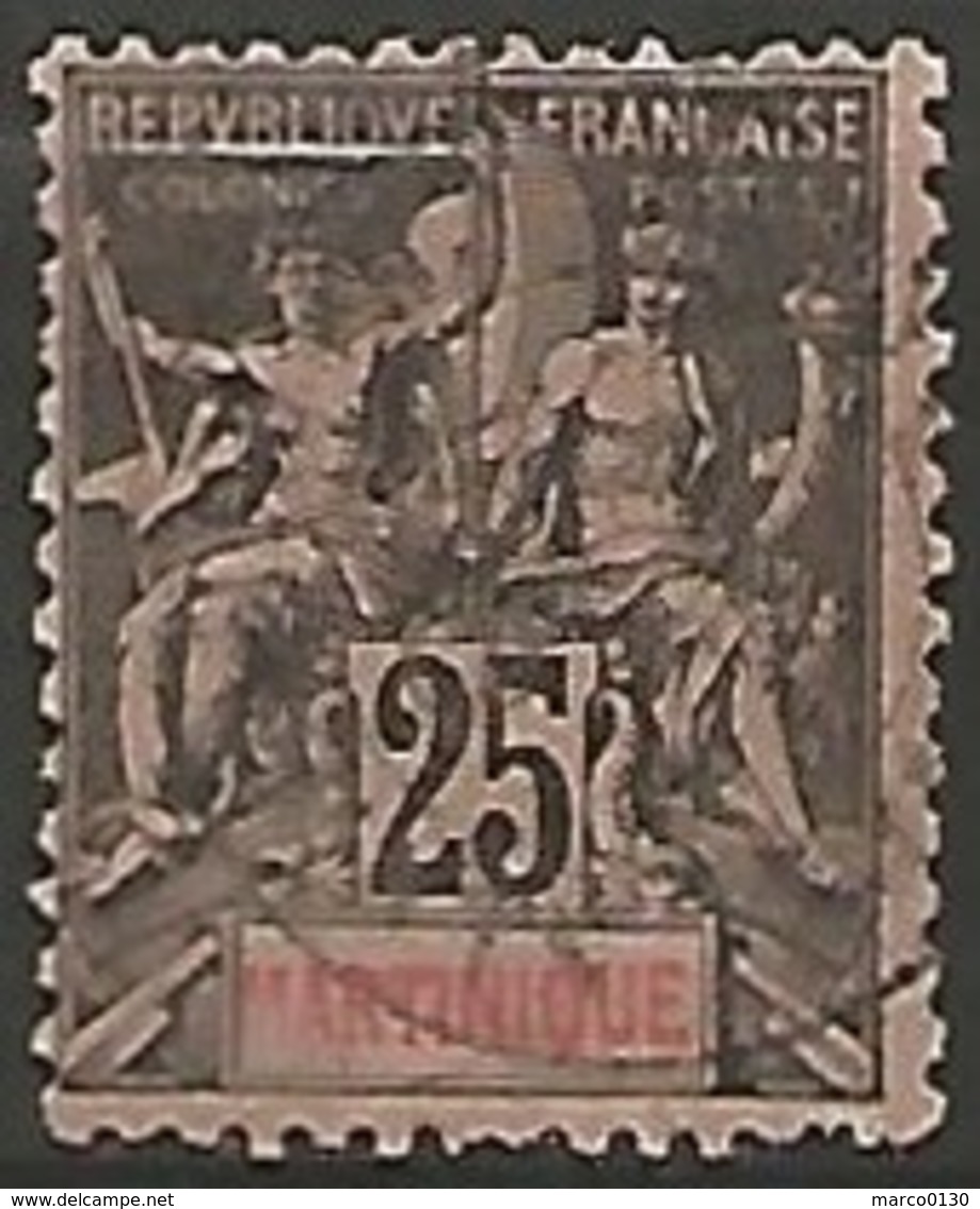 MARTINIQUE N° 38 OBLITERE - Used Stamps