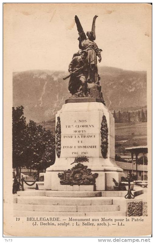 CpE0200 - BELLEGARDE - Monument Aux Morts - (01 - Ain) - Bellegarde-sur-Valserine