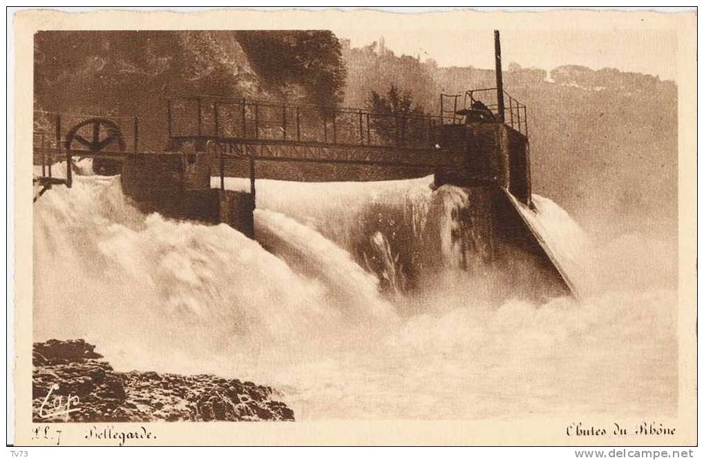 CpE0208 - BELLEGARDE - Chutes Du Rhone - (01 - Ain) - Bellegarde-sur-Valserine