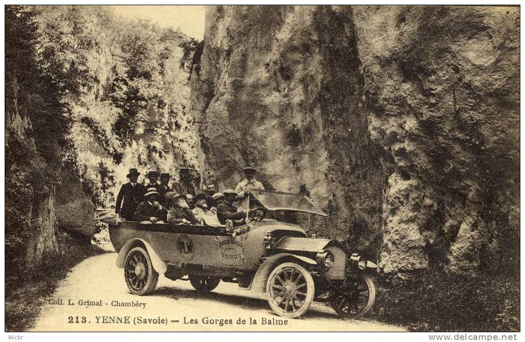 CPA (73) YENNE Les Gorges De La Balme - Yenne