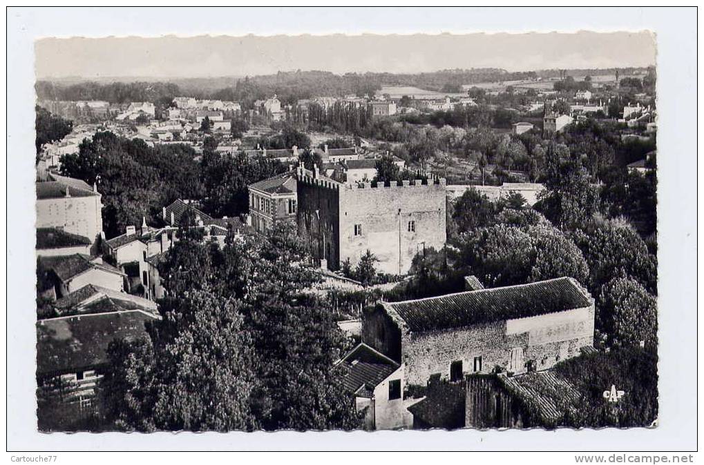 K10 - MONT-de-MARSAN - Vue Sur L'ancien Donjon (1956 - Oblitération De Mont-deMarsan) - Mont De Marsan