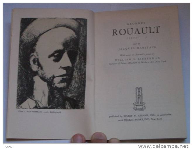 GEORGES ROUAULT  ( English )* Great France ( French , Francaise ) Painter * Paintings - Peinture - Painting - Tableau - Belle-Arti