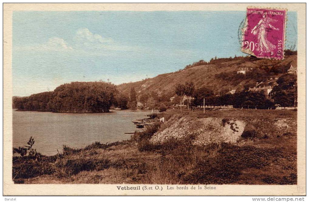 VETHEUIL - Les Bords De La Seine - Vetheuil