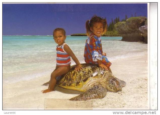 Carte De Tahiti Et Nouvelle Caledonie - New Caledonia & Tahiti Postcard - Tahiti