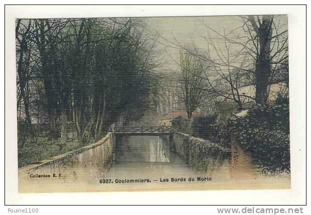 Carte De Coulommiers Les Bords Du Morin  N° 6307 - Coulommiers