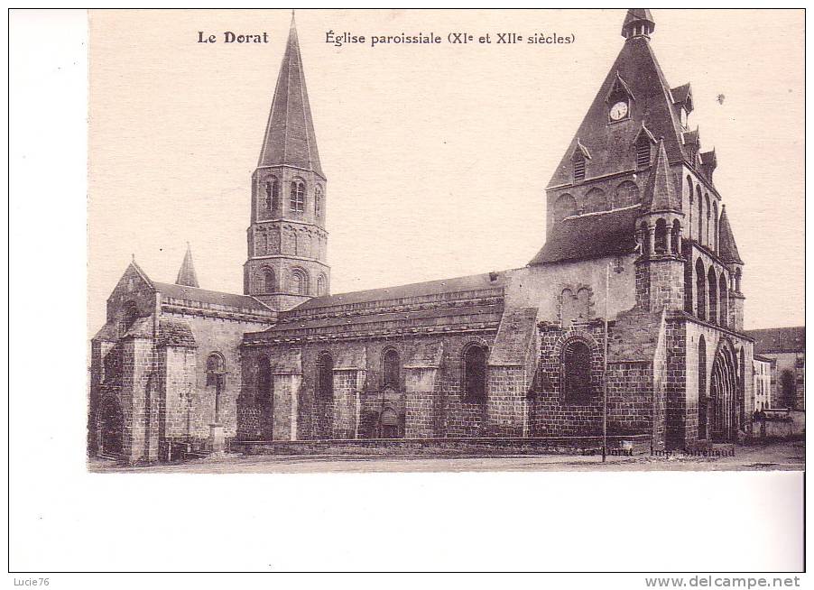 LE DORAT -  Eglise Paroissiale - Le Dorat