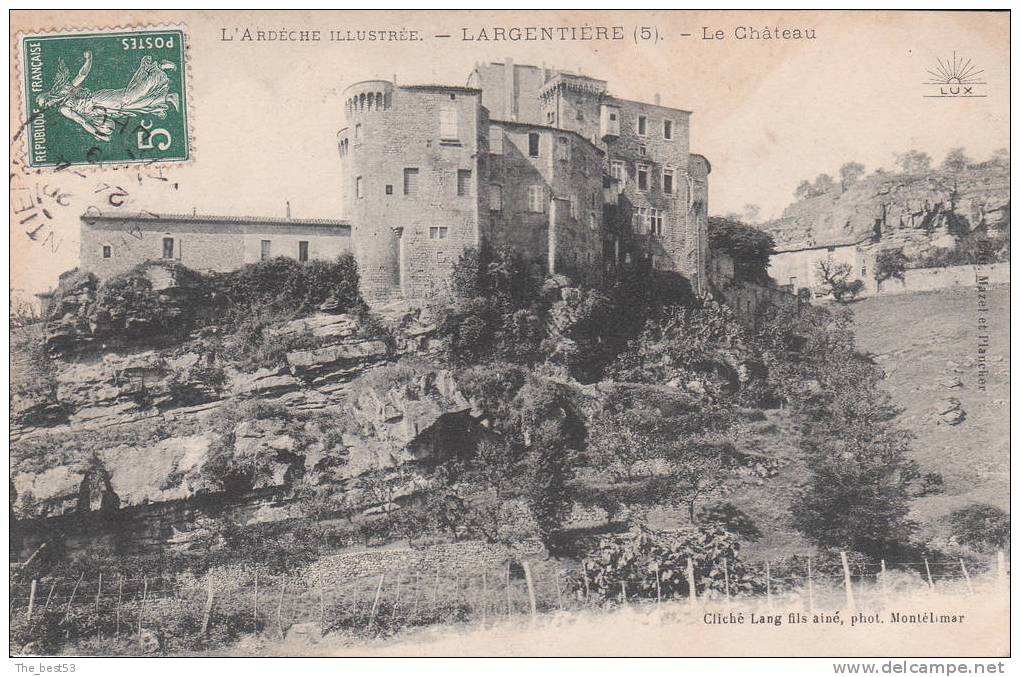 5   -   Largentière   -   Le Chateau - Largentiere