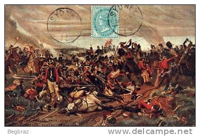 BATTLE OF  WATERLOO - Histoire