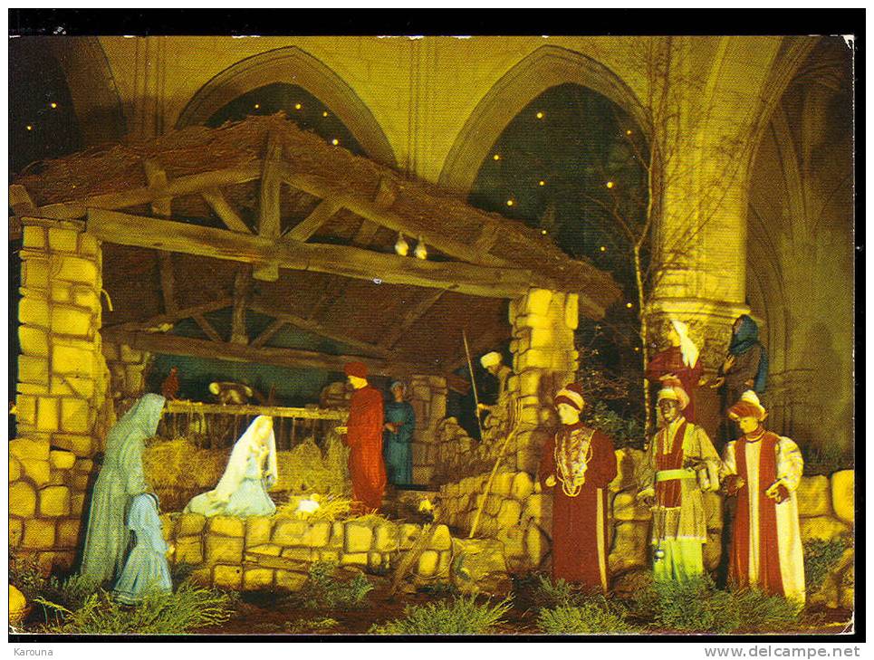 85 - CHALLANS - Crèche Monumentale Noël 1976 - La Nativité, L'étable - Challans