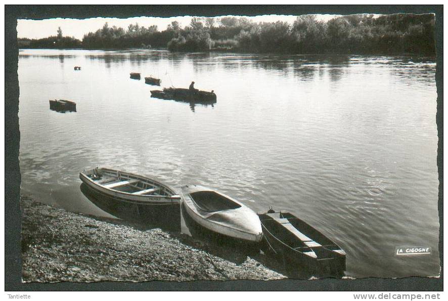 47 - MARMANDE : La Pêche En Garonne. (CPSM) Photo Véritable. - Marmande