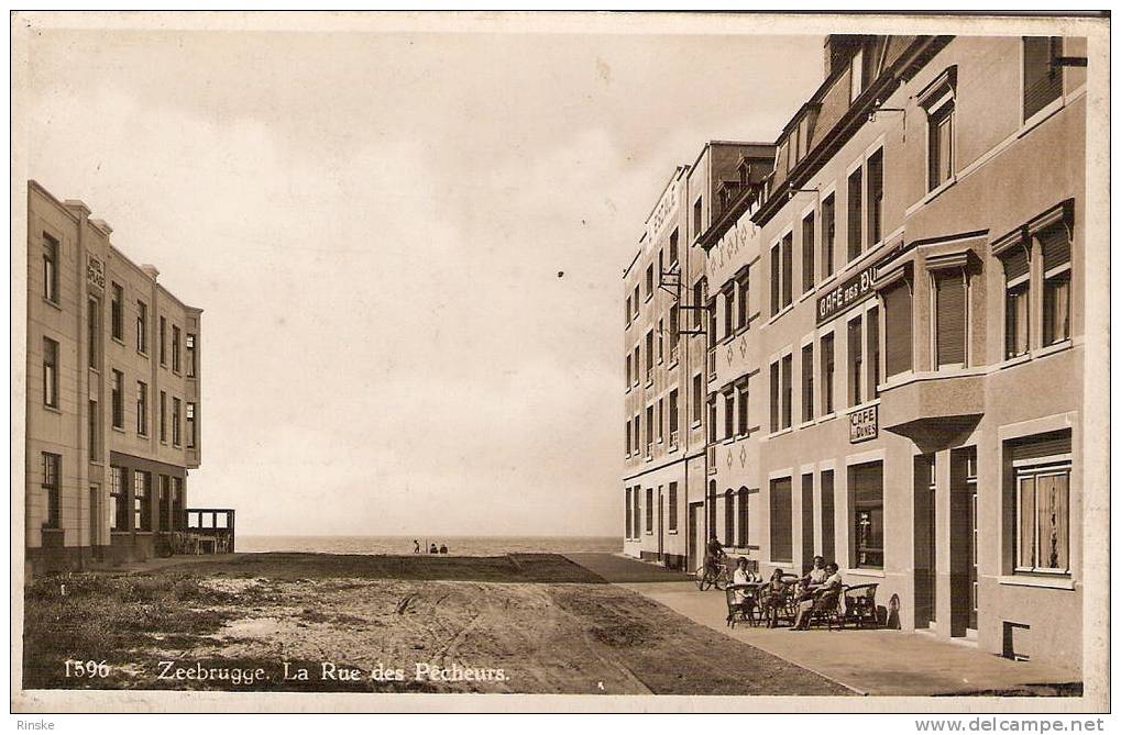 Zeebrugge - La Rue Des Pecheurs - Zeebrugge