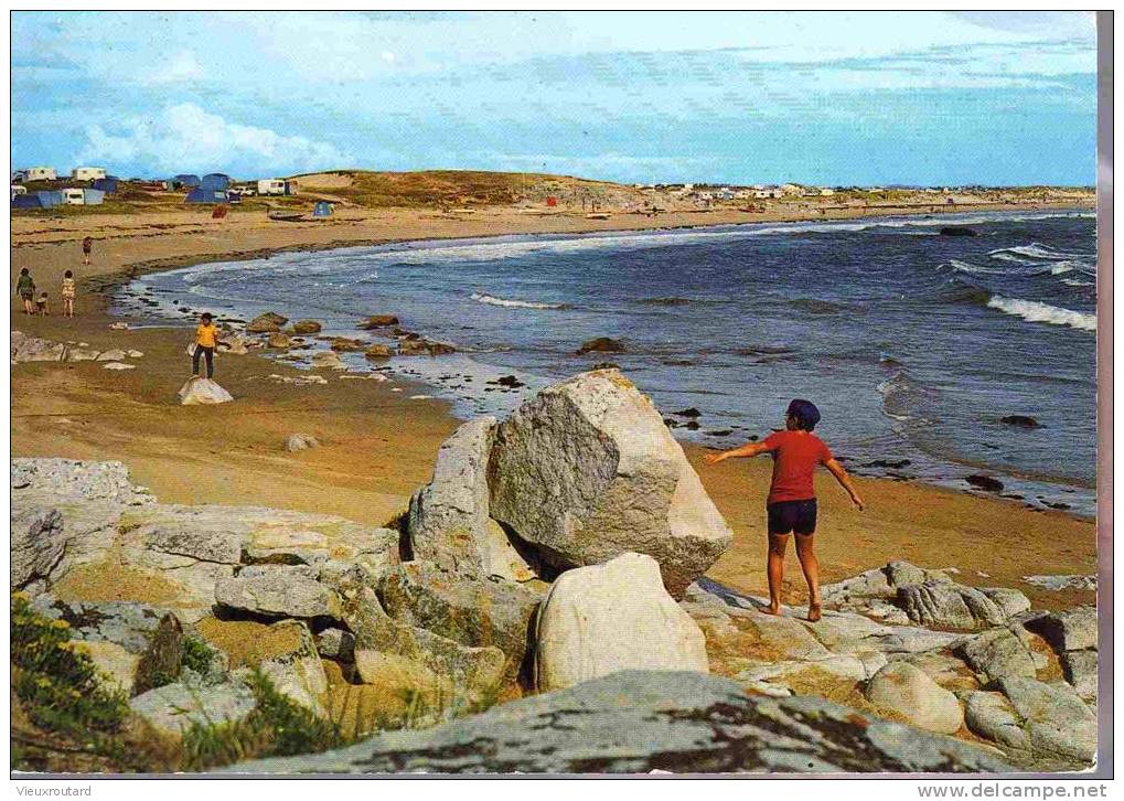 CPSM. ERDEVEN. PLAGE DE KERHILLIO. - Erdeven