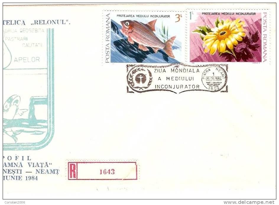 Romania / Special Cover With Special Cancellation / Water - Nature