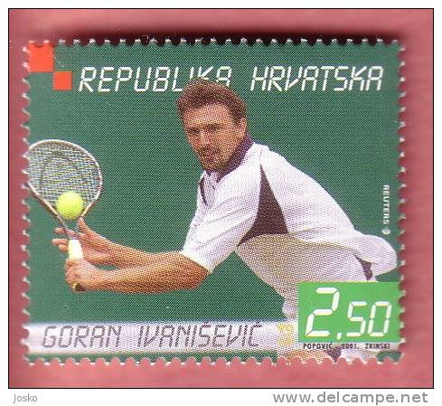 GORAN IVANISEVIC - Wimbledon Tennis Winner 2001. ( Croatie MNH** ) Tenis Sport - Tennis