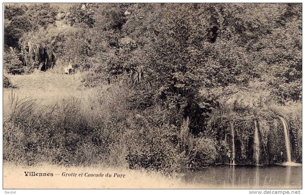 VILLENNES - Grotte Et Cascade Du Parc - Villennes-sur-Seine