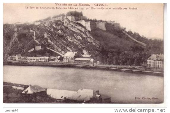Carte Ancienne De France - Old - Vintage France Postcard - Givet - Givet