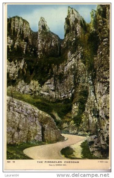 Carte Ancienne D´Angelterre - Old - Vintage England Postcard - Cheddar - Cheddar