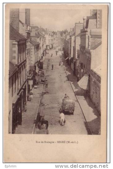 SEGRE - Rue De Bretagne 1904 - Segre