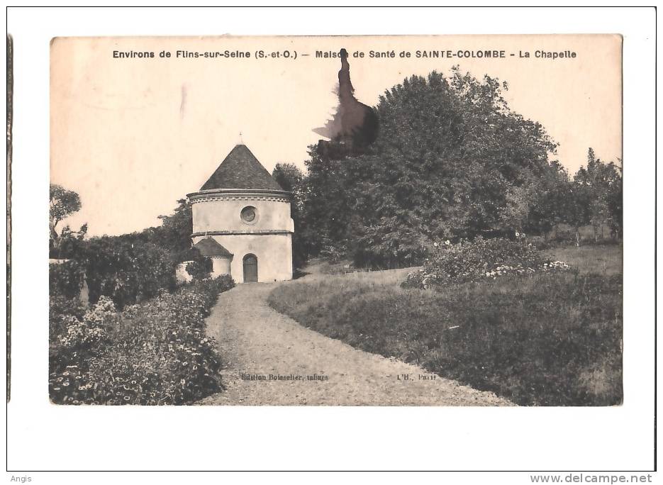 CPA---78-----FLINS-SUR-SEINE------MAISON DE SANTE De ST-COLOMBE---CHAPELLE - Flins Sur Seine