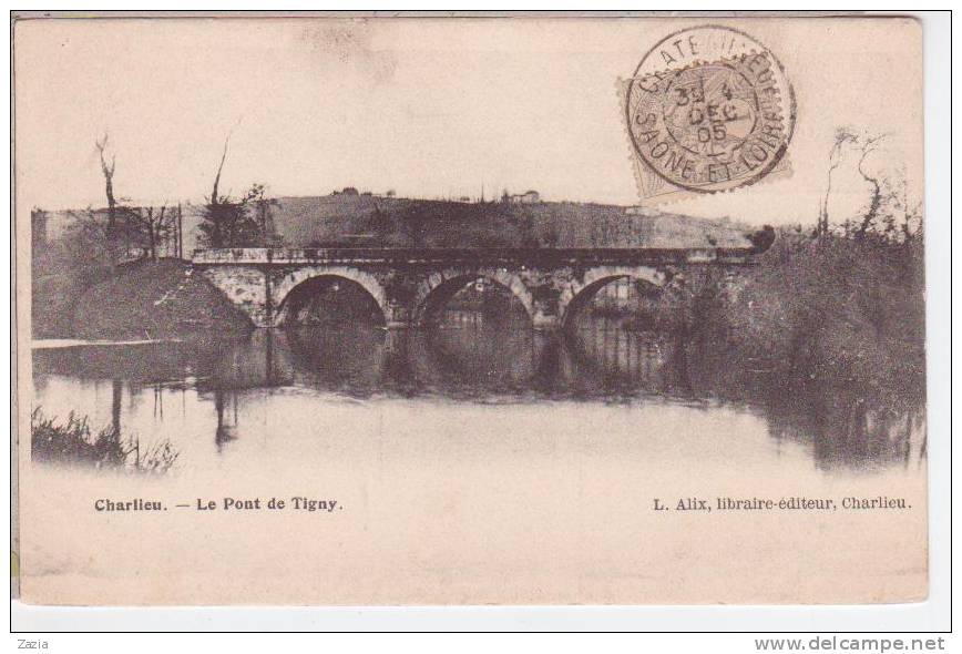 42.024/ CHARLIEU - Le Pont De Tigny - Charlieu