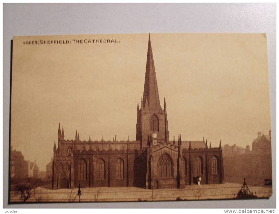 Sheffield: The Cathedral. - Sheffield