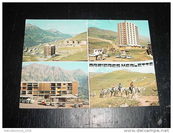 ORCIERES-MERLETTE - MULTIVUES Ter Promenade A Cheval - 05 HAUTES ALPES - CARTE POSTALE FRANCE - Orcieres