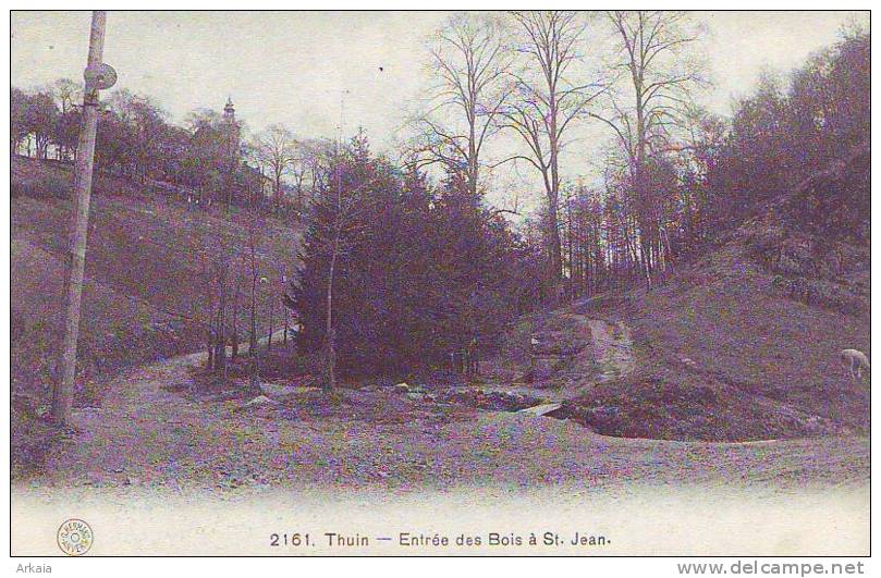 THUIN = Entrée Des Bois à St Jean (G. Hermans  N° 2161) 1911 - Thuin