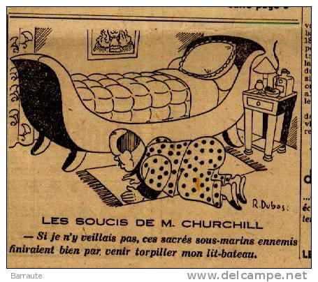 LE PETIT PARISIEN Du 19&20/12/1942 Dessins De J .PRUVOST Et R. DUBOSC . - Le Petit Parisien