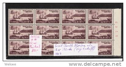 Spez021/ SÜDAFRIKA - Natal Siedler, Settlers 1949 (Schiff, Ship) ** - Ungebraucht