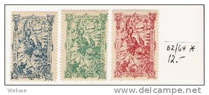 Spez023/  BULGARIEN -  102 Kämpfe Am Schipkapass, Mi. 62/64,  1902  * (foghtings, Jubilüm, Jubilee)  * - Unused Stamps